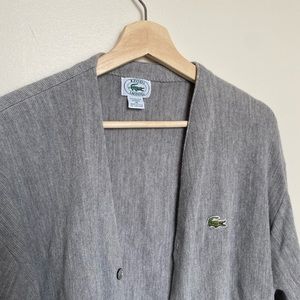 VTG Lacoste Cardigan